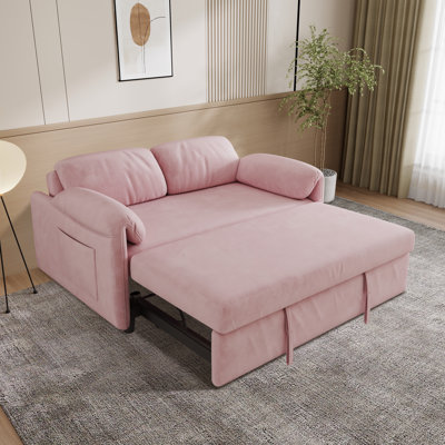 Velvet Sleeper Sofa Bed,convertible Couch