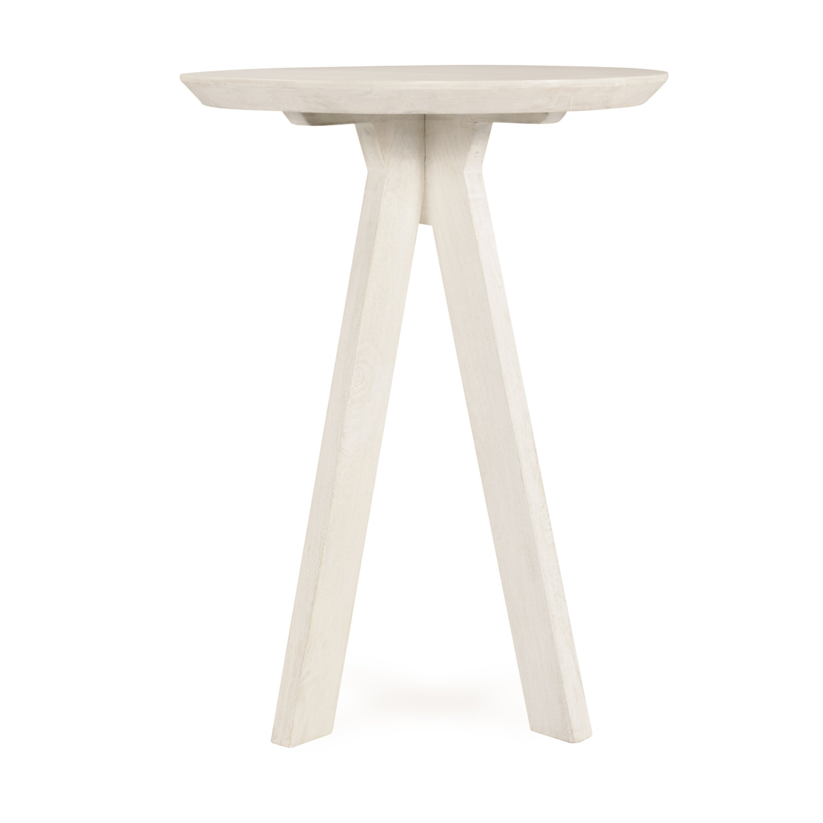 Furley 32 L x 32 W Dining Table, 42", White Wash