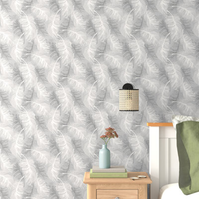 Guidinha Feather 10.05m x 52cm Wallpaper Roll