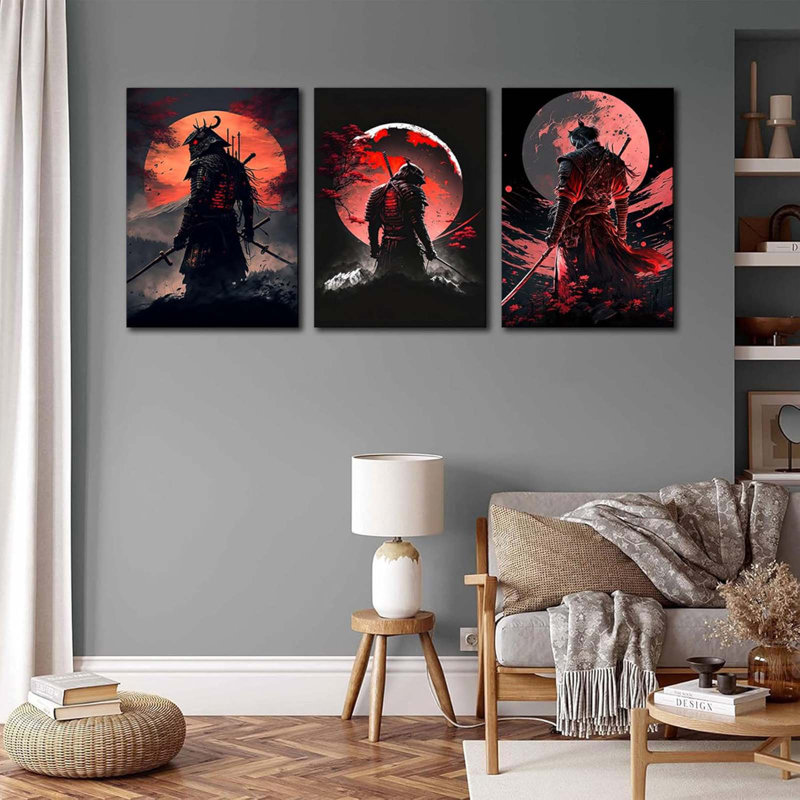 3 Piece Wrapped Canvas Print