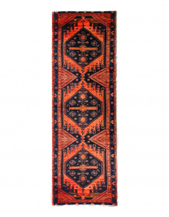 Tapis rectangulaire en velours de petite taille 1 pi 3 po x 3 pi 11 po Stepanian
