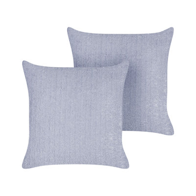 Biyanka Purple Square Cushion
