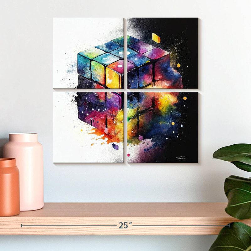 Senne Rubik, 18'' H x 18'' W