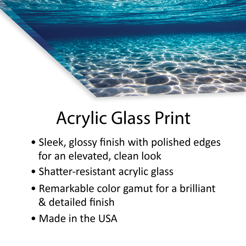 «Blue Clarity I On Plastique / Acrylique» par Sean Davey Print