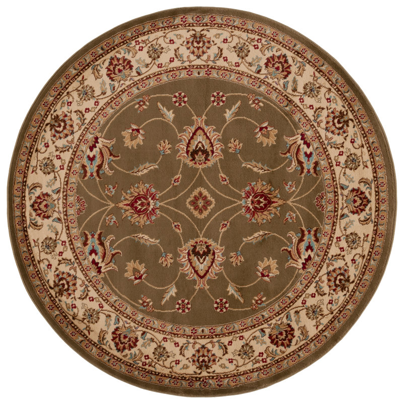 Klose Performance Oriental Rug, Round 5'3"