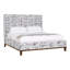 Michael Weiss Upholstered Wingback Bed-767421967-767422009