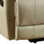  Causeuse inclinable manuelle en similicuir 76 po avec rangement 76 po-133681606-133681605