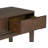 Harper 54"W Solid Wood Mid-Century Modern Sofa Table with 3 Drawers, Notched Handles and Tapered Legs-356714705