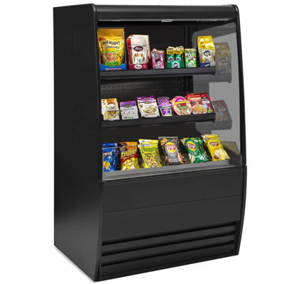 Merchandiser fédéral à profil haut avec deux tablettes VNSS-7260C Vision Series de Federal Industries non réfrigéré WS-345VNSS7260C