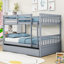 Lit superposé double en bois avec couchette simple Katasia-1989601812