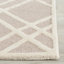 Tapis géométrique en laine touffeté à la main Deedgra-108296819