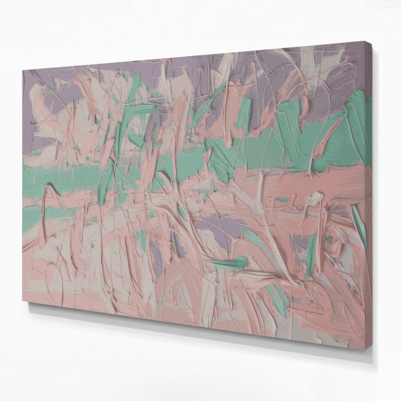 Art mural sur toile Neo Expressionism 86, H 11 po x l 14 po