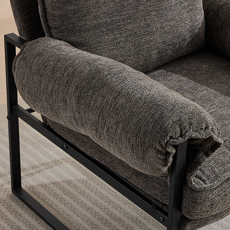 Fauteuil inclinable réglable, réglable en différents angles (90 ° à 180 °), adapté à une variété de scènes, que ce soit pour se reposer, jouer ou lire