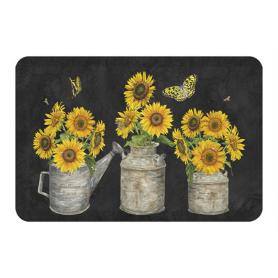  Tapis anti-fatigue Midnight Sunflower