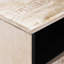 50cm W Solid Wood Bedside Table
