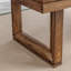 Mariza Sheesham Rectangular Solid Wood Top with Solid Wood Base Dining Table