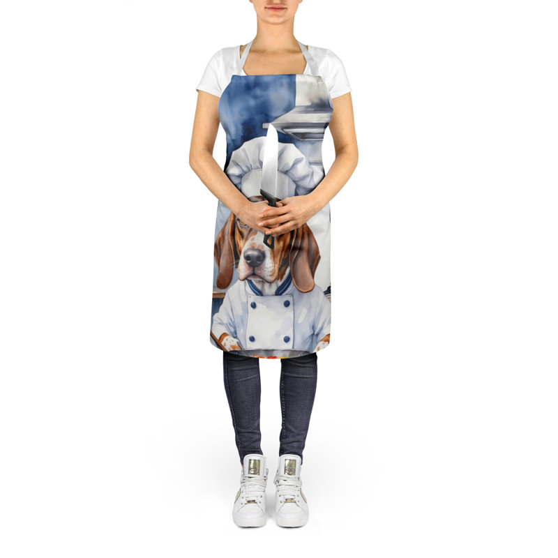 No Pattern Bib Apron