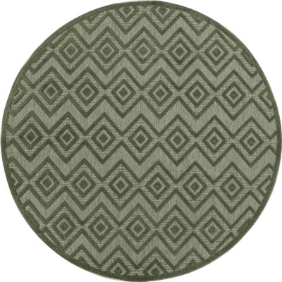 Konstantia Geometric Indoor/Outdoor Area Rug