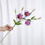 Fleurs de lisianthus artificielles Audet (ensemble de 1 branche)