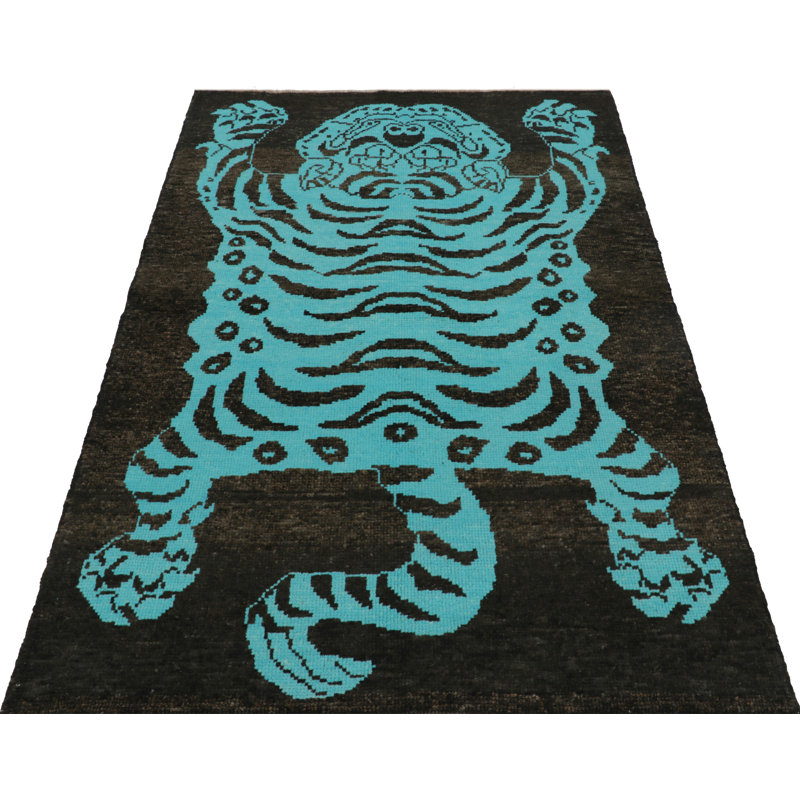 Modern Classics One-of-a-Kind 4'1X6'7 Hand Knotted Area Rug