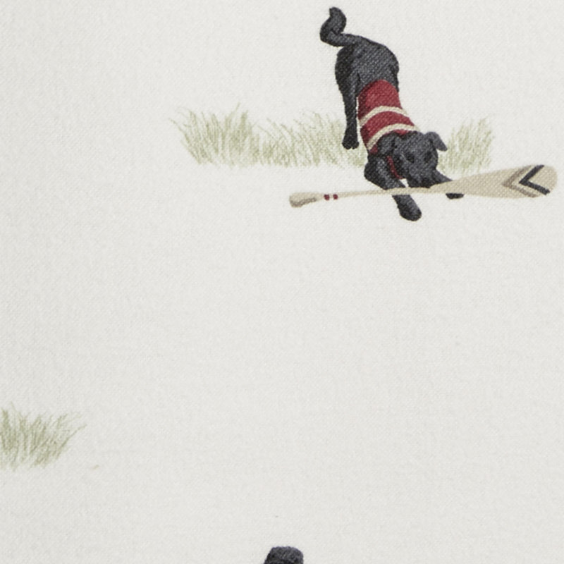100% Cotton 200 Thread Count Flannel Sheet Set, Queen Sheet Set with 2 Pillowcases, Retriever Adventure