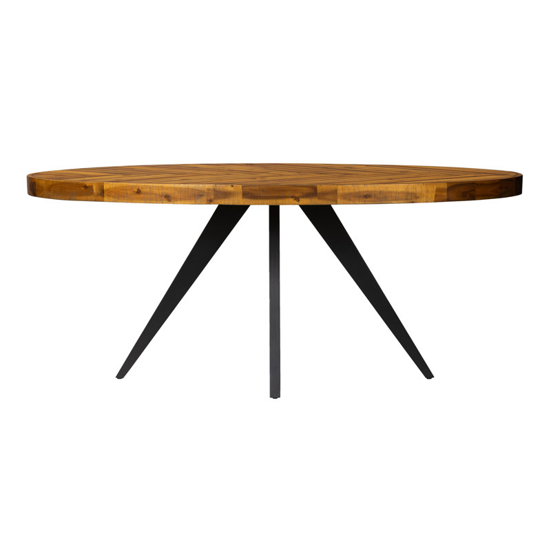 Parq Oval Dining Table, Brown