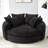 59.8" Round Chaise Sofa