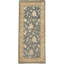 Hand Knotted Oriental Area Rug in Medium Blue/Beige-1670804888
