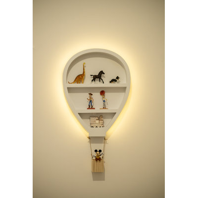 Eudosia LED Hot Air Balloon Shelf