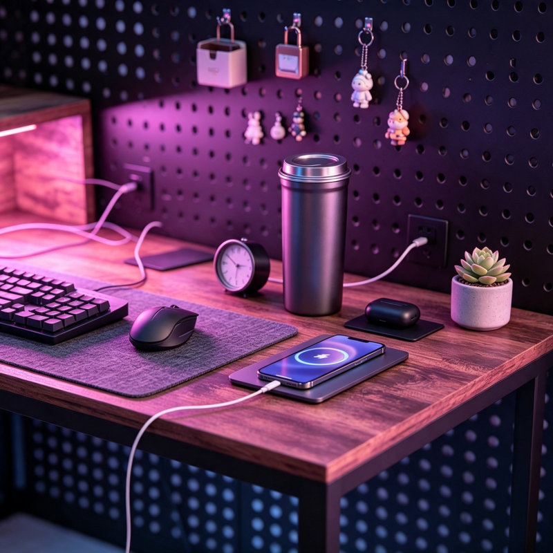 Steel Computer Desk