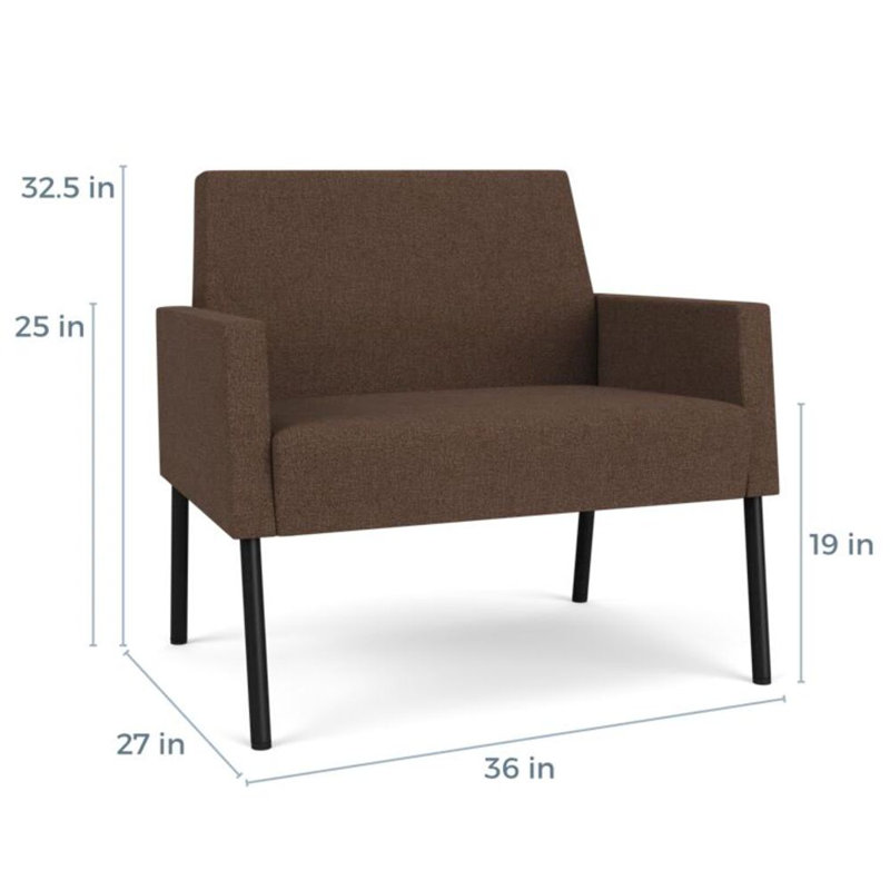 Fauteuil de réception Mystic, Noir, noir, noir, noir, Café Archetype