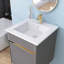Meuble-lavabo mural flottant 16 po Venere