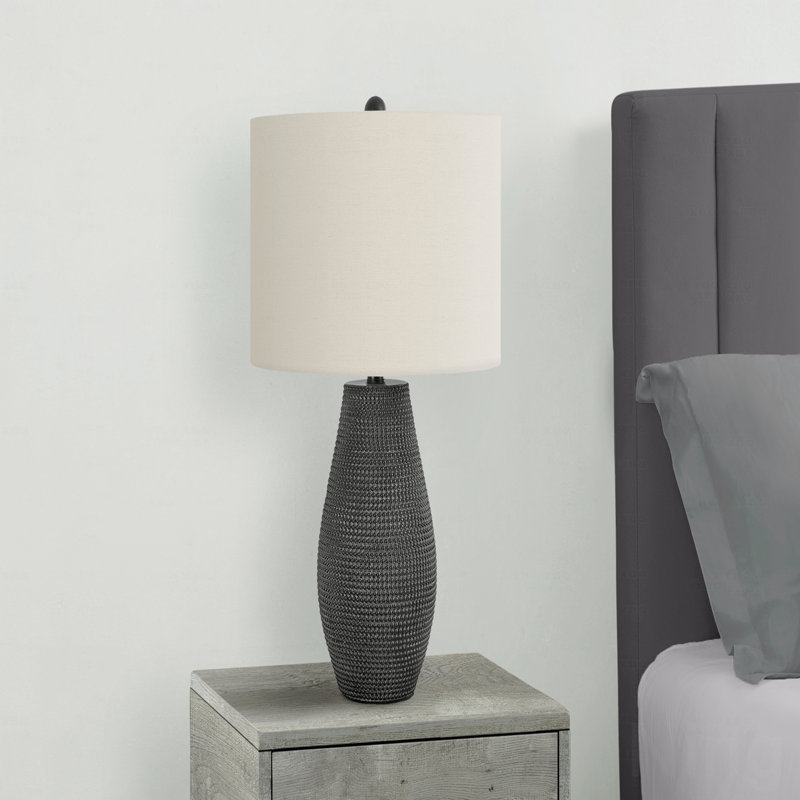 Lighting, 24"H, Table Lamp, Contemporary, Black
