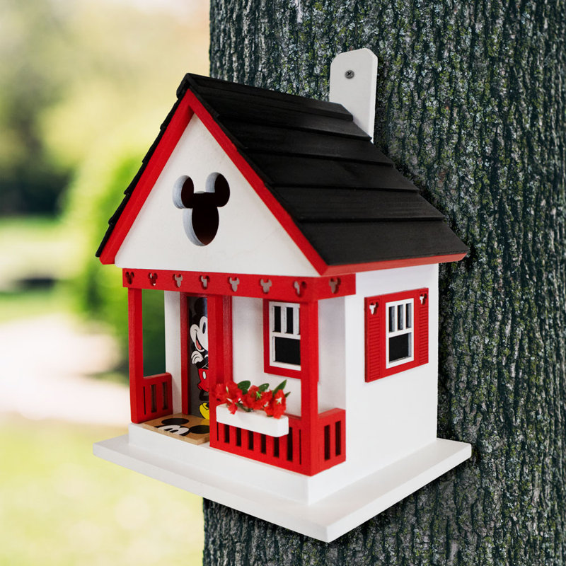 Birds Of A Feather Series M-i-c-k-e-y Cottage 9.5 in x 8.25 in x 6.5 in Birdhouse