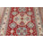 Geometric Red Kazak Oriental Area Rug