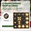 vidaXL Christmas Bauble Plastic-1283166212