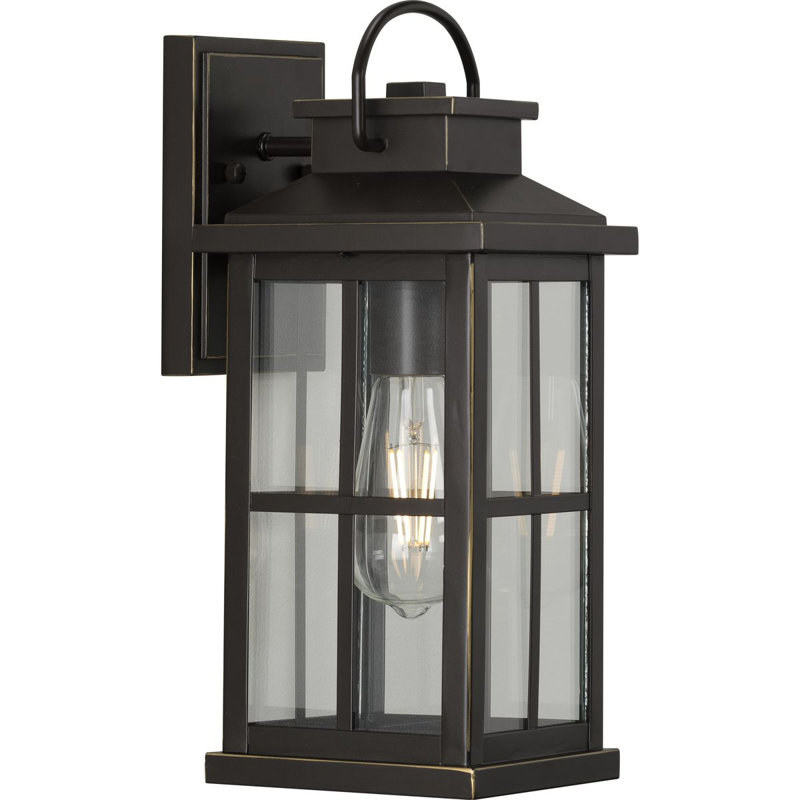 Williamston Wall Light, Antique Bronze, 14.25" H x 7" W x 7" D