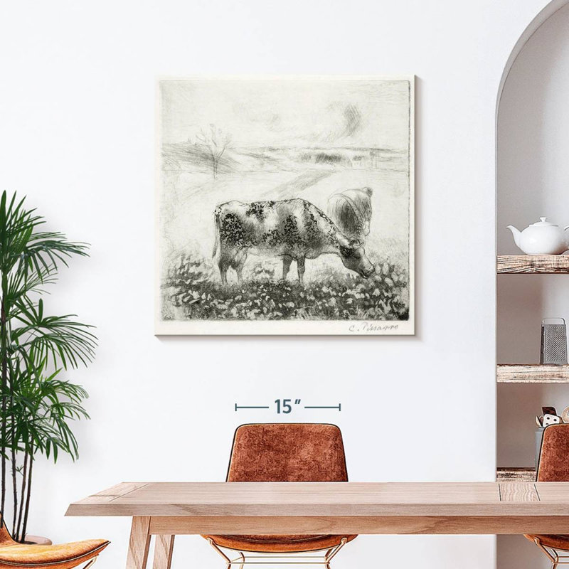 La Vache, 1885, H 39 po x l 39 po