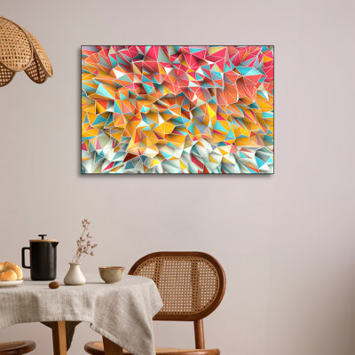 Reproduction d'art sur toile en métal, "Kaos Summer" par Diego Tirigall