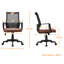 Fauteuil lombaire pivotant à dossier moyen Office-220839908