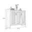 Rangement pour chaussures en aluminium brun noisette