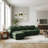 L-shaped sofa, deep-seated sofa with a removable ottoman-128969652-128969653