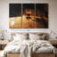 «Whiskey Glass On Barrel» sur toile-98978721