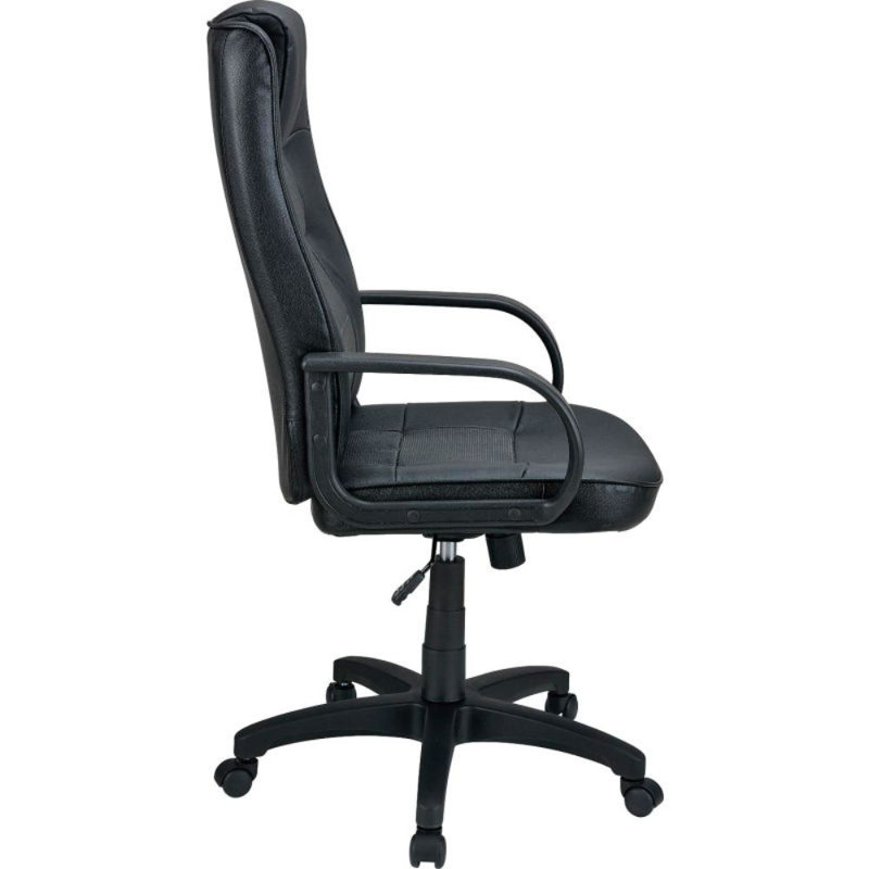 Black Leather High Back Ergonomic Executive Swivel Chair