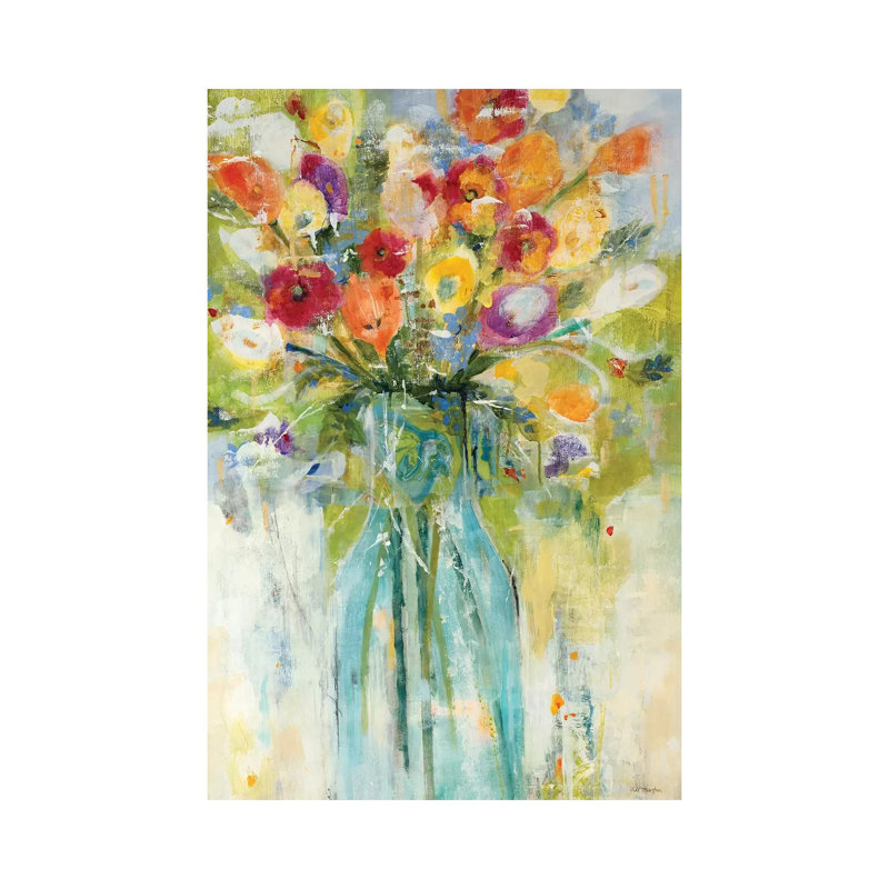 Realizing The Day by Jill Martin - Wrapped Canvas Painting, 152.5 cm H x 101.5 cm W