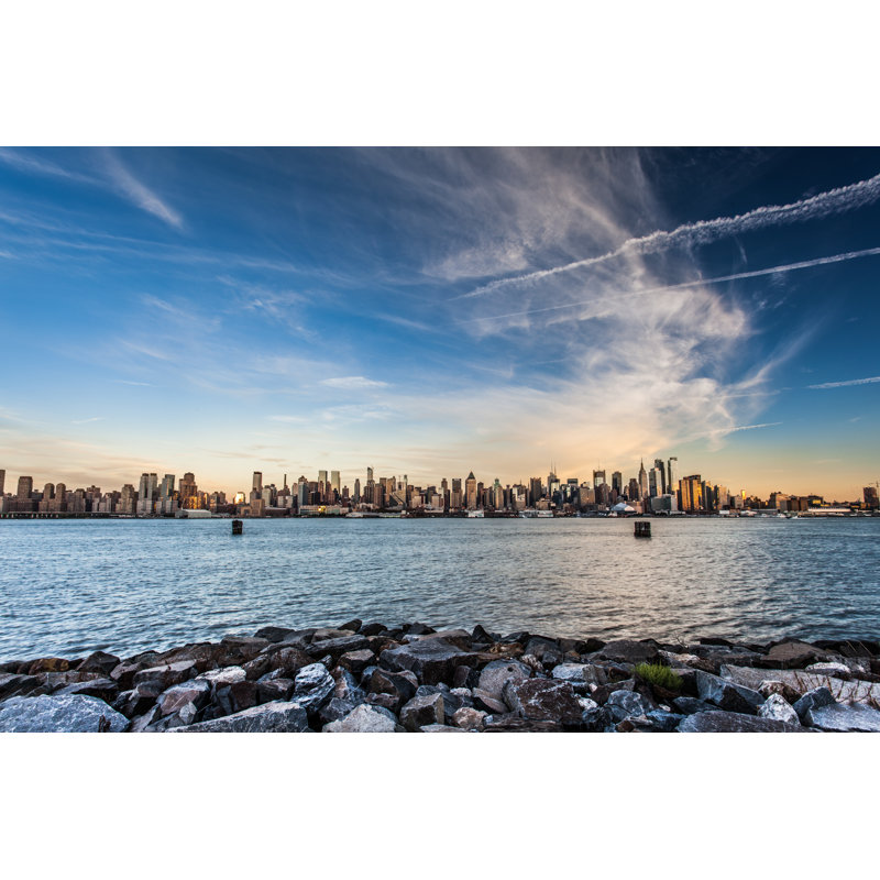 New York City Manhattan - Wrapped Canvas Print, 30cm H x 46cm W