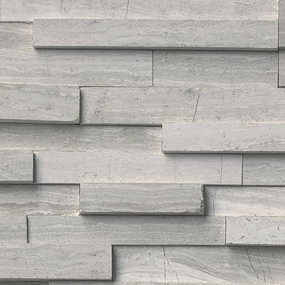 Stonecrest 6 in. x 18 in. Honed Marble Ledger Corner Wall Tile, Tivoli Sand
