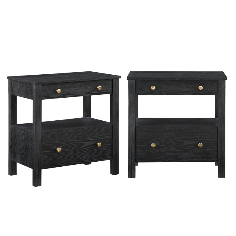 Delano 2 Drawer Nightstand - Set Of 2