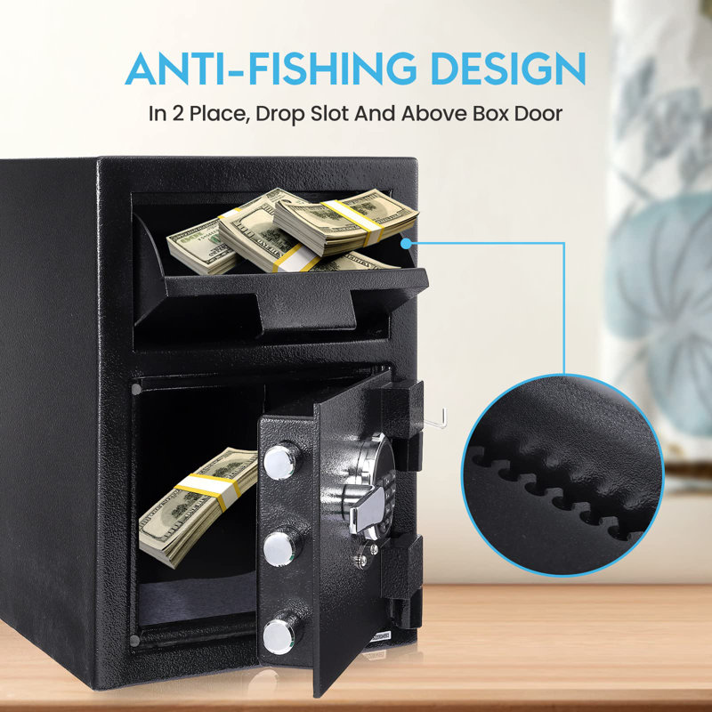 Security Safe Lock, 19.2" H x 15.7" W x 13.7" D