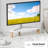 Cloud-Shaped Sturdy Wood Computer Monitor Stand Riser With Drawer, Multi-Purpose Desktop Organizer